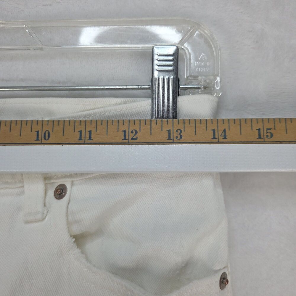 Gap Cheeky Straight Sky High White Jeans Womens Size 26 Regular - Picture 3 of 13